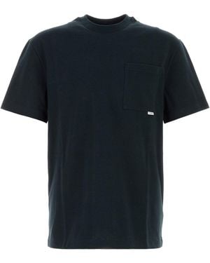 Jil Sander Solid T-Shirts - Black