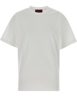 Gucci T-shirt in cotone bianco
