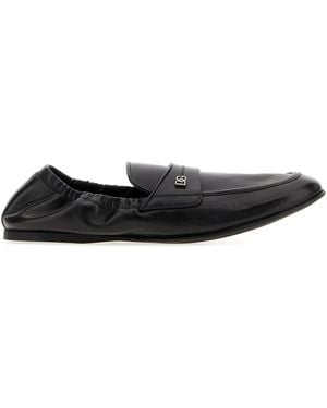 Dolce & Gabbana Dolce & Gabbana Leather Loafers - Black