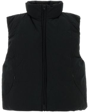 Alexander Wang Black Polyester Blend Sleeveless Down Jacket