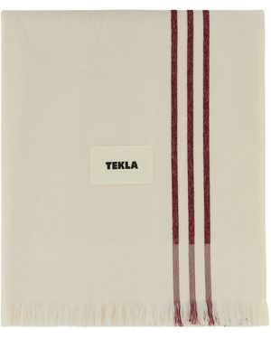 Tekla Ivory Cotton Beach Towel - Natural