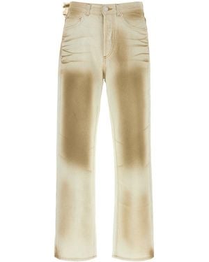 Magliano Two-tone Denim Jeans - Natural