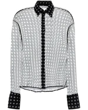 Ermanno Scervino Printed Crepe Shirt - Multicolour