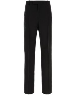 Jil Sander Black Wool Pant