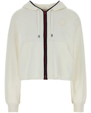 Brunello Cucinelli White Piquet Sweatshirt