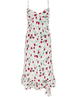 Marni Printed Viscose Dress - White