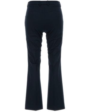 PT Torino Stretch Fluid Tricotine Flare Pants in Grey | Lyst UK