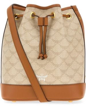 MCM Bucket Bags - Brown