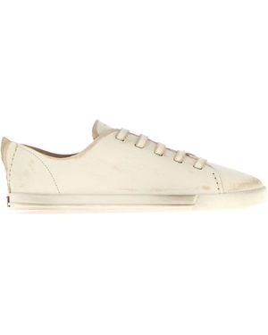 Prada Sneakers in pelle bianca - Multicolore