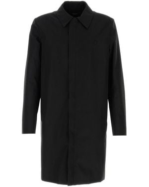 Gucci Soprabito in misto cotone nero