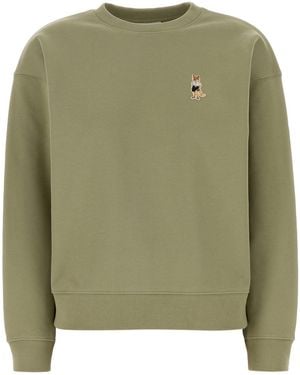 Maison Kitsuné Maison Kitsune Dressed Fox Comfort Sweatshirt - Green