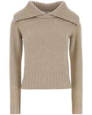 Co. Beige Cashmere Jumper - Natural