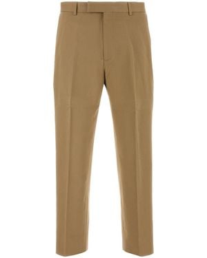 Gucci Pantalone in gabardine cammello - Neutro