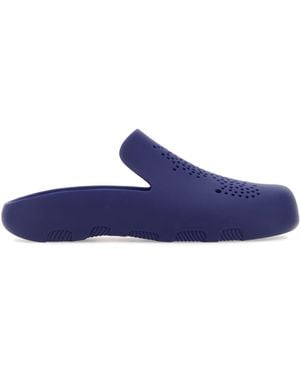 Burberry Rubber Stingray Slippers - Blue