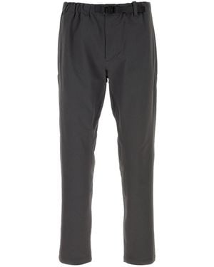 Goldwin Charcoal Stretch Polyester Pant - Black