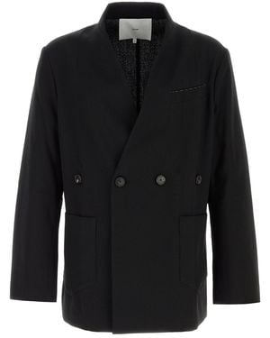 Setchu Black Wool Blazer