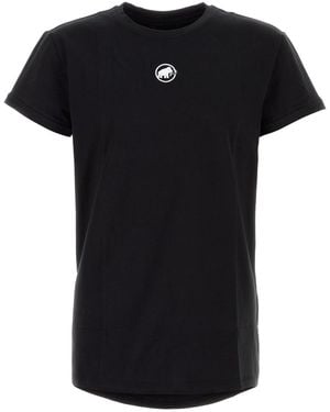 Mammut Swiss1862 Black Stretch Cotton T-shirt