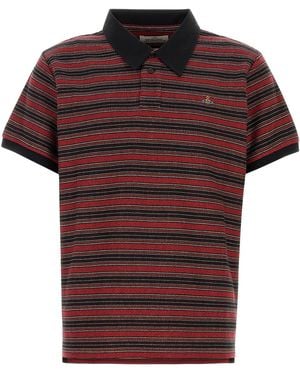 Vivienne Westwood Embroidered Cotton Polo Shirt