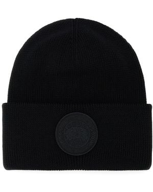 Canada Goose Cuffia Arctic in lana nera - Nero