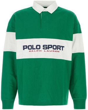 Polo Ralph Lauren Shirt Collar Polo - Green