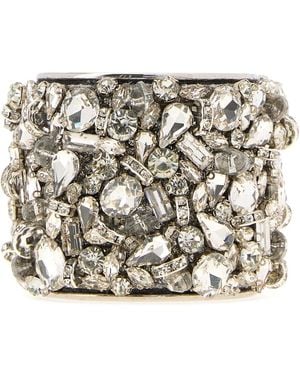 Dries Van Noten Bracciale in metallo decorato - Multicolore