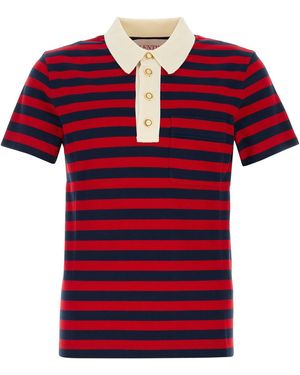 Valentino Garavani Embroidered Piquet Polo Shirt