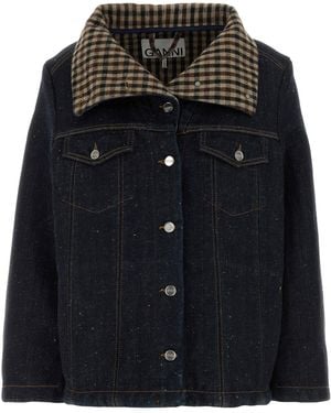 Ganni Denim Jacket - Black