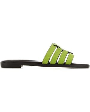 Tory Burch Ines Cage Slide - Green