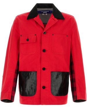 Junya Watanabe Denim Jacket - Red