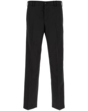 PT Torino Black Cotton Michael Pant