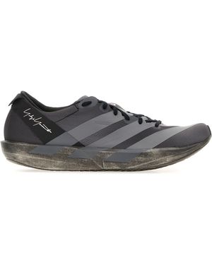 Y-3 Slate Fabric Y3 Adios 9 Trainers - Grey