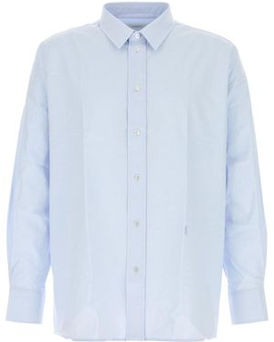 Saint Laurent Camicia in oxford azzurro - Blu