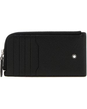 Montblanc Black Leather Card Holder