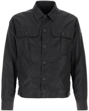 Tatras Charcoal Nylon Kanu Jacket - Black