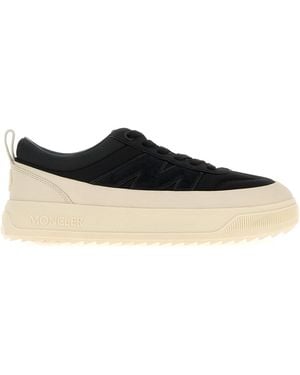 Moncler Black Canvas Altive Trainers