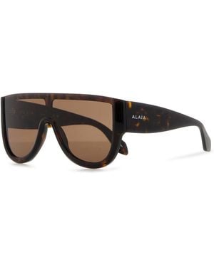 Alaïa Printed Acetate Sunglasses - Multicolour