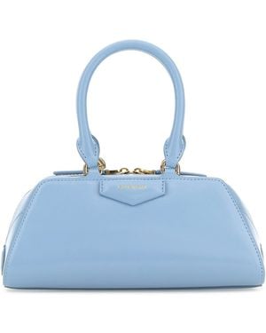 Givenchy Borsa a mano Antigona mini in pelle azzurro - Blu