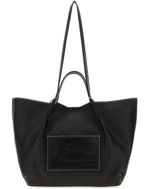 Lanvin Leather Shopping Bag - Black