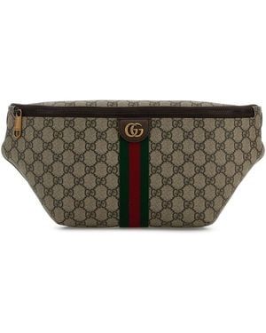 Gucci Marsupio in tela stampata - Grigio