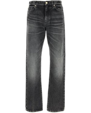 Versace PANT DENIM STONE WASH BLACK DENIM FABRIC + EMBOSSE - Nero