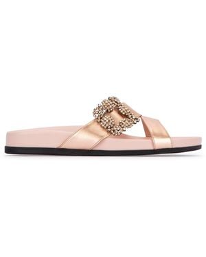 Manolo Blahnik Slippers - Pink