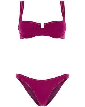 Reina Olga Costume Da Bagno - Purple