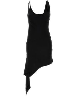 Courreges Short Dresses - Black