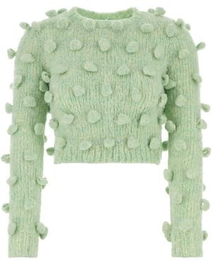 Loewe CROPPED SWEATER - Verde