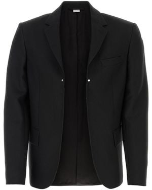 Random Identities Black Polyester Blazer