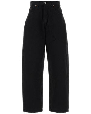 Lois Black Denim Globe Jeans