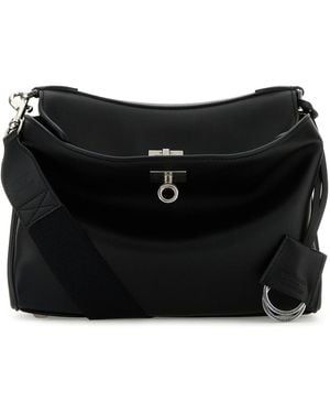 Balenciaga Borsa a tracolla Rodeo Messenger piccola in pelle nera - Nero
