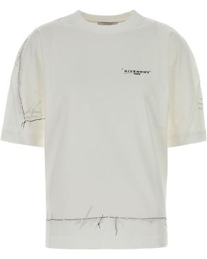 Givenchy Cotton Oversize T-Shirt - White
