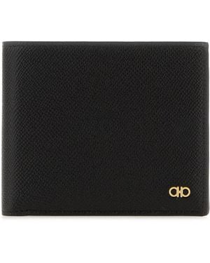 Ferragamo Salvatore Leather Wallet - Black