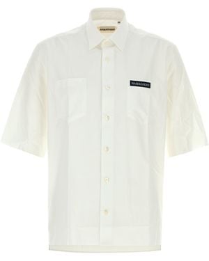 NAMACHEKO White Poplin Guardia Shirt